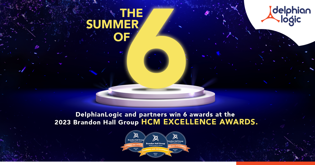 DelphianLogic et ses partenaires remportent 6 récompenses du groupe Brandon Hall pour les Excellence Awards HCM 2023.
